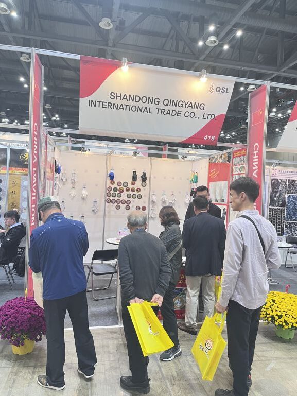 Cutting wheel exhibition and customers