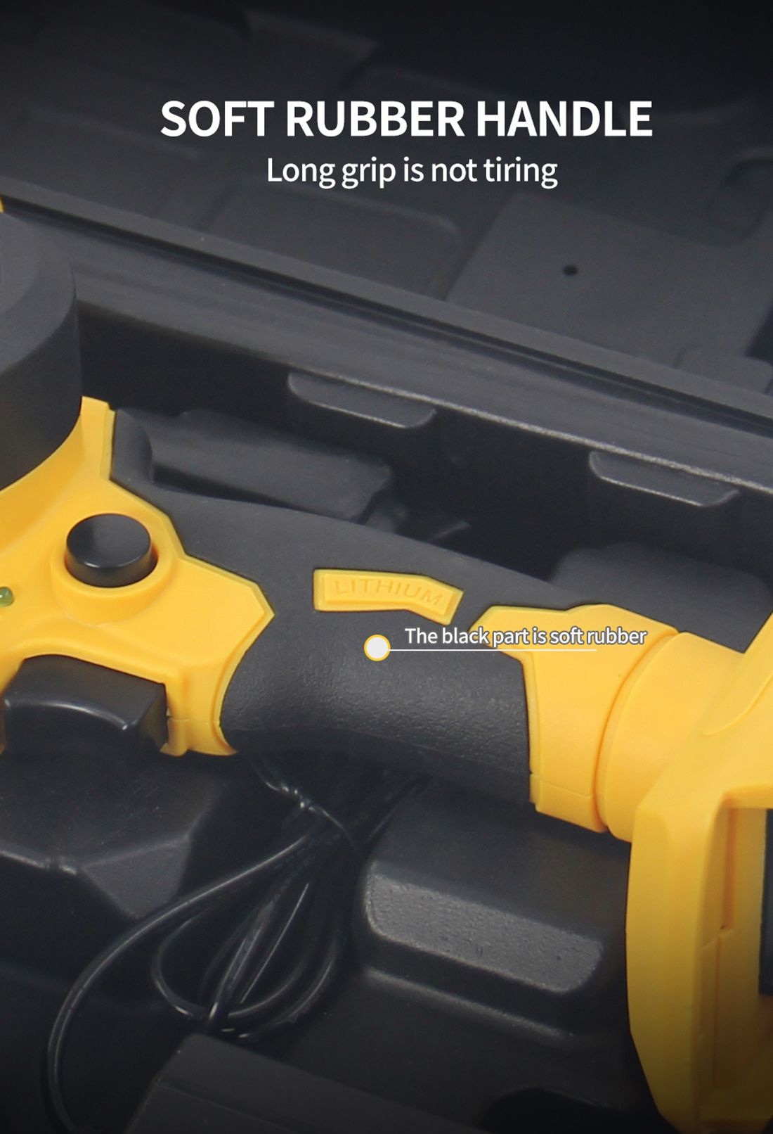 Wholesale Mini Cordless Chainsaw | 4-inch,300w,20v LiB Mini Cordless Chainsaw Soft Rubber Handle