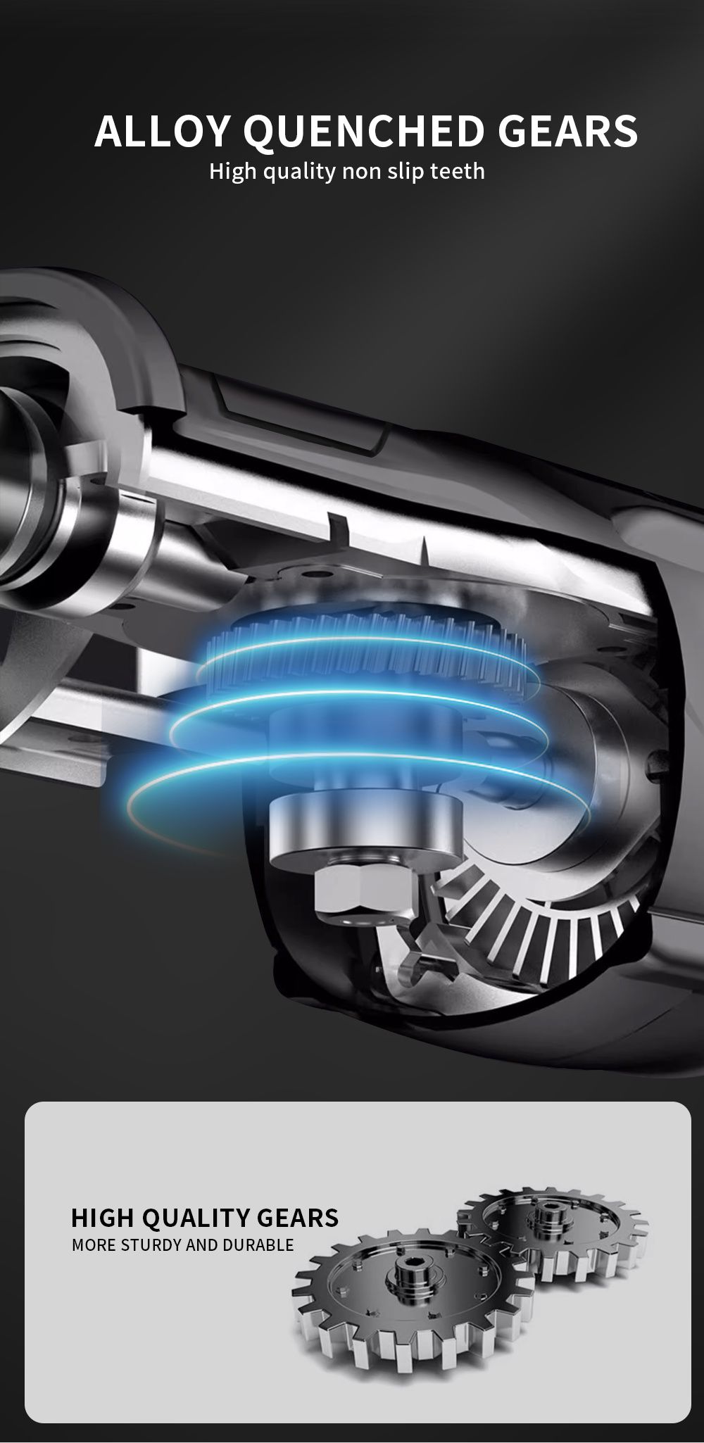 Corded Reciprocating Saw OEM Supplier | China Factory Reciprocating Saw - Alloy Quenched Gears