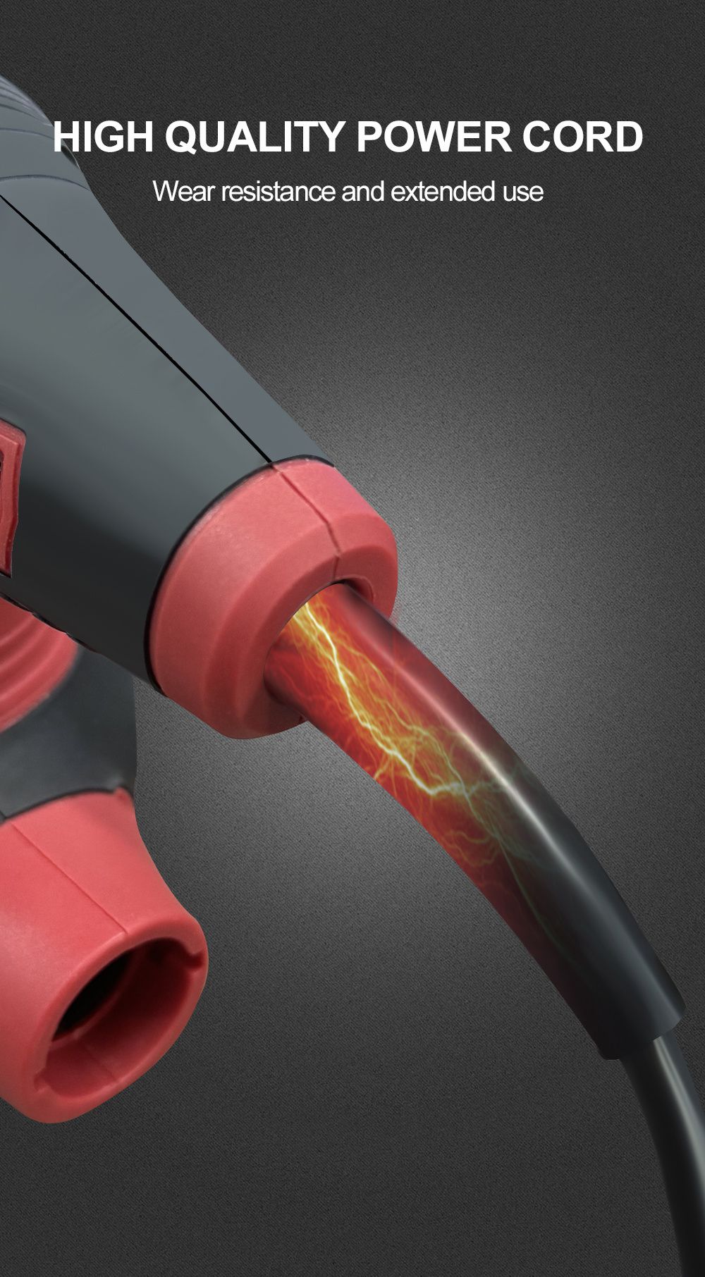 Wholesale Electric Eccentric Sander – 350W Corded Palm Sander HIGH QUALITY POWER CORD