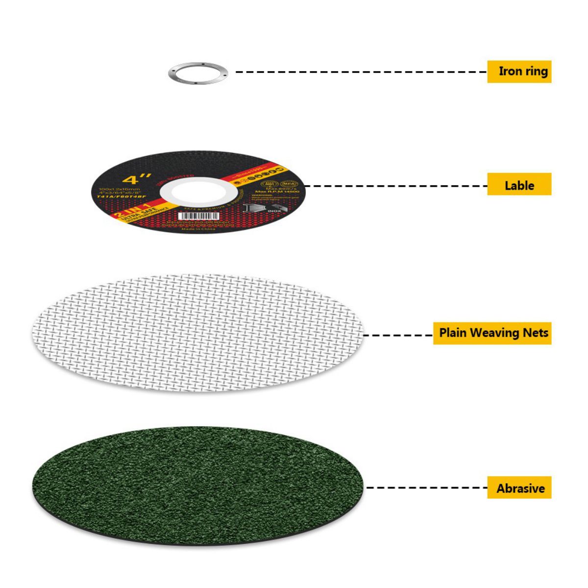 Cutting Wheel 4 Inch Wholesale | OEM Factory 4 inch cutting disc