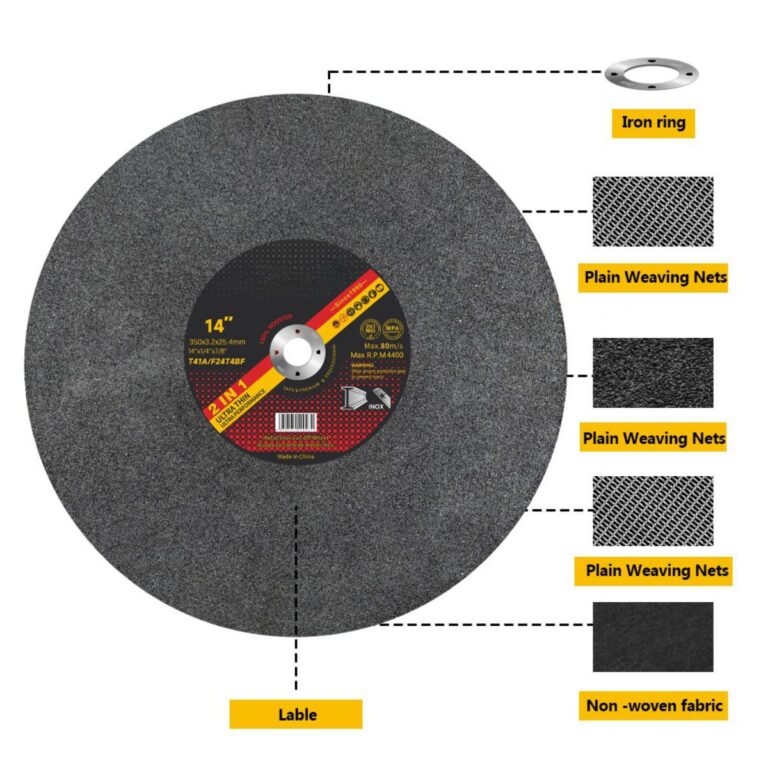 350mm metal cutting disc