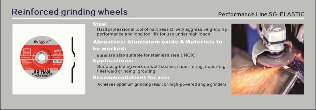 Performance Line SG-ELASTIC (Reinforced Grinding Wheels)