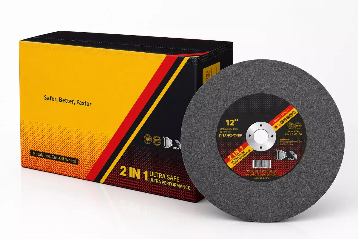 12 Inch Metal Cutting Wheel 300mm: 3.0mm Heavy Duty Cutting Disc 12 inch 300mm metal cutting wheel with 3.0mm thickness and OEM master carton for wholesale distribution