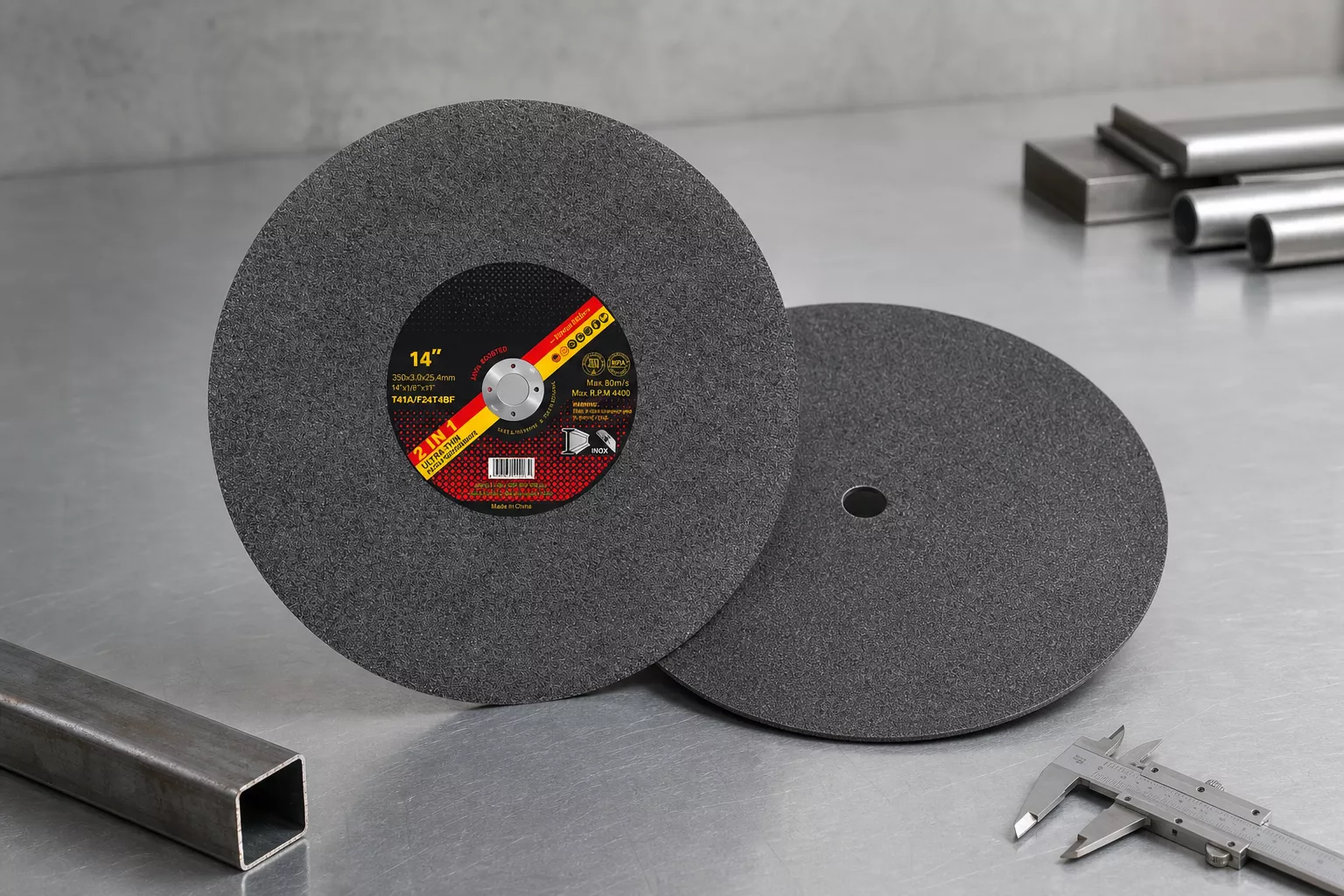 14 inch 350mm T41 cut-off wheel for steel fabrication and industrial cutting