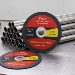 7 inch 180mm 1.6mm ultra-thin cut-off wheel for stainless steel tube cutting — T41A flat disc for metal and inox angle grinder use